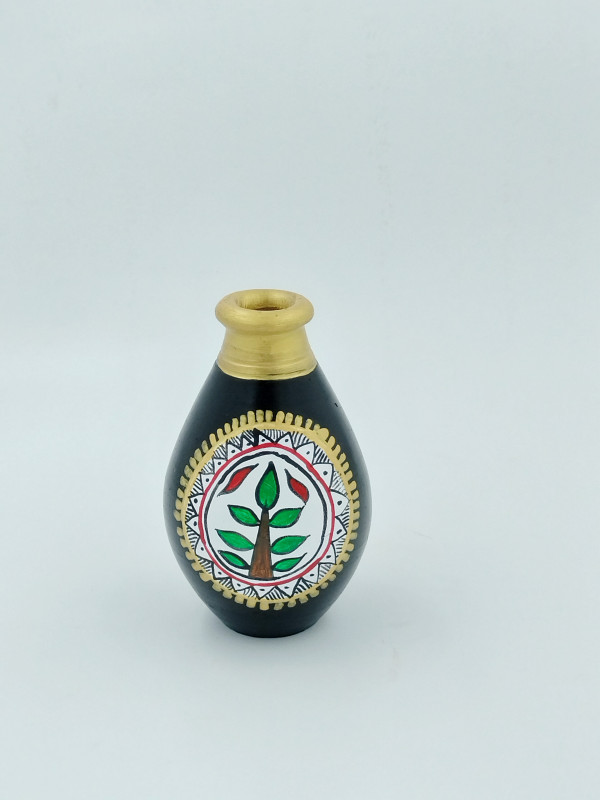 HANDMADE TERRACOTTA FLOWER VASE