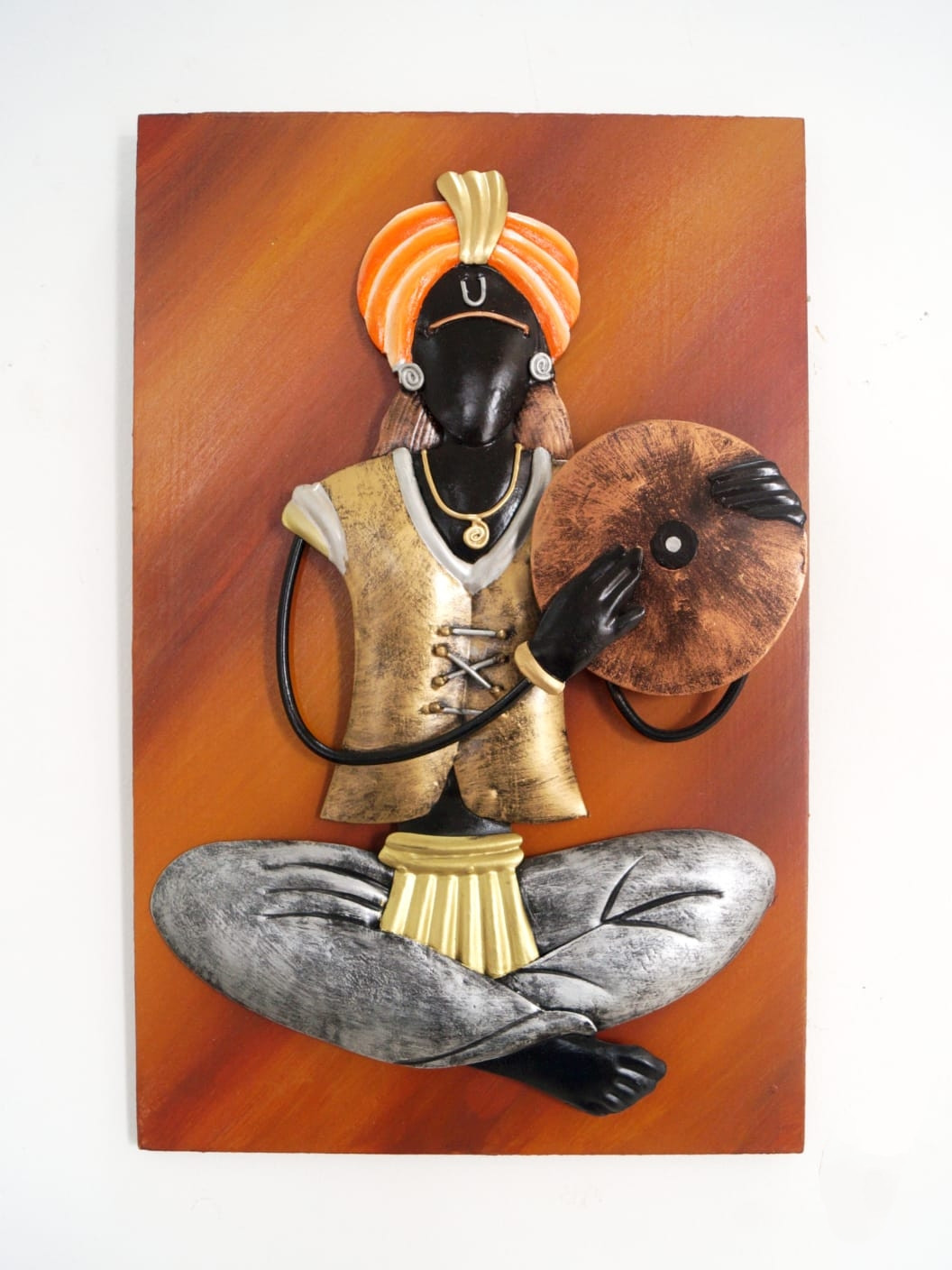 Rajasthani musicians wall hanging