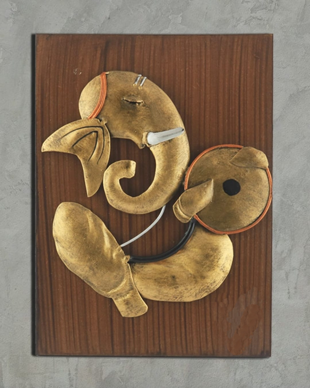 Antique musical ganesha